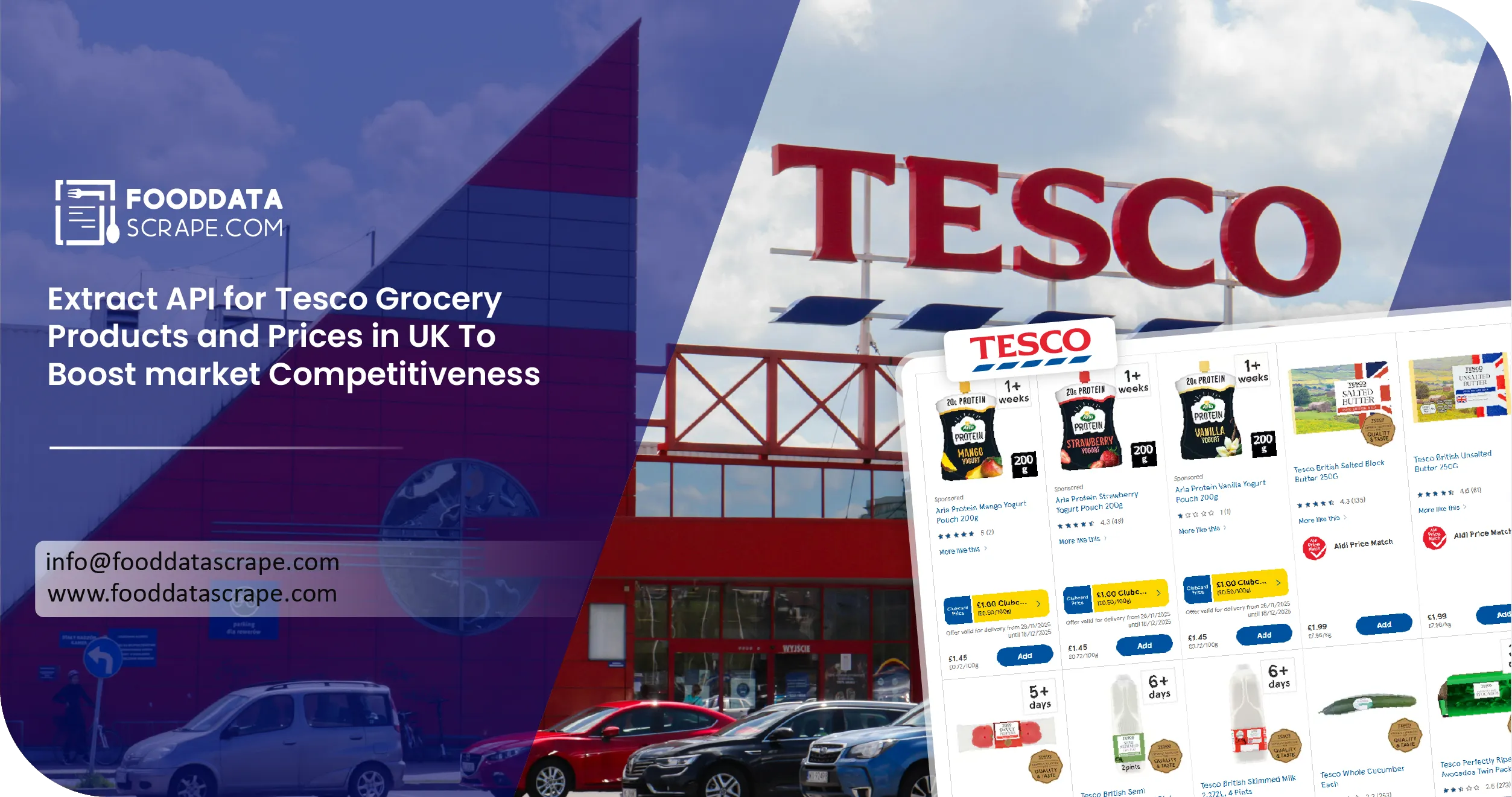 Tesco Grocery Products and Prices UK